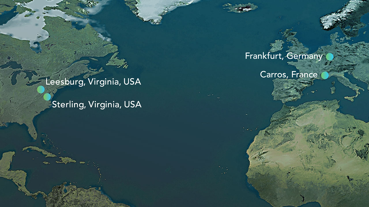 Map of EPL Archives' biorepository storage facilities